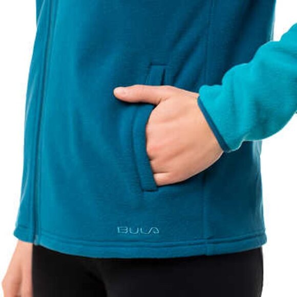 NEW Bula Fleece Full Zip | Turquoise - Picture 4 of 9